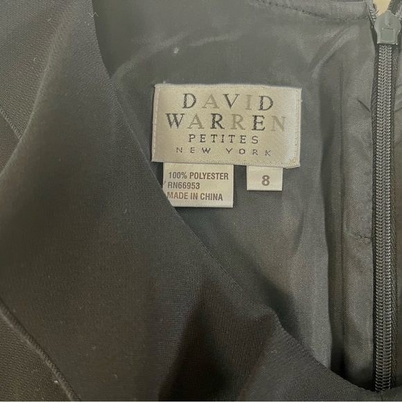 Elegant Black Dress Pettit size 8 - Picture 3 of 9